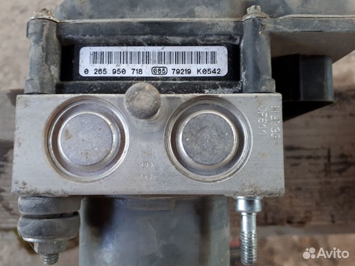 Блок ABS Ягуар Xf 2008 год