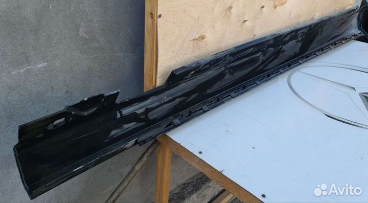 Накладка порога левая AMG Mercedes CLS218