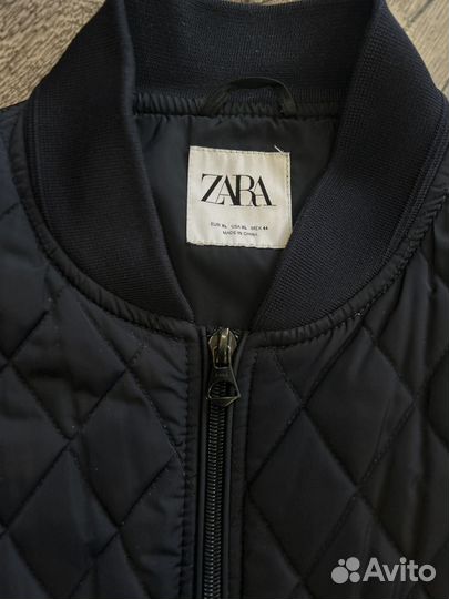 Бомбер куртка zara