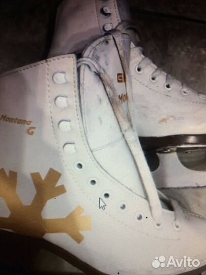 Фигурные коньки Graf Montana 34, 36 р