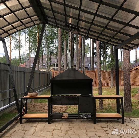 Мангал лофт
