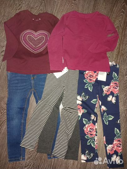 Пакет одежды на девочку 98-104