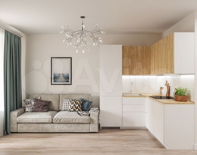 1-к. квартира, 47,7 м², 7/22 эт.