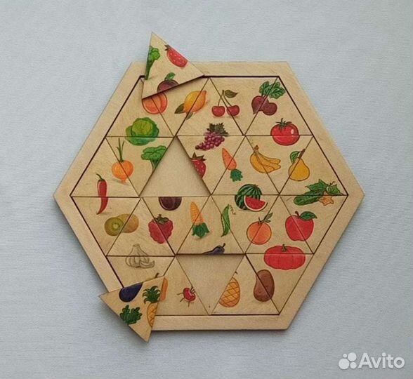 Деревянные пазлы