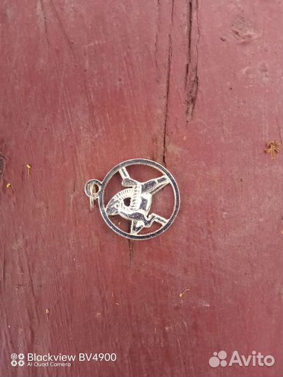 Кулон серебро