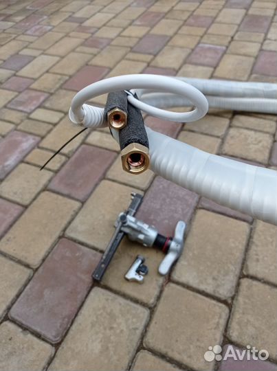 Труба медная, готовая трасса для кондиционера