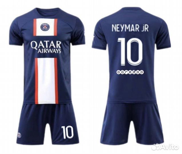 Футбольная форма psg neymar mbappe
