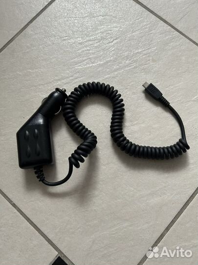 Авто зарядка BlackBerry microUSB clm03d-050