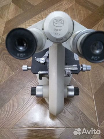 Микроскоп бинокулярный PZO, пр-во Польша