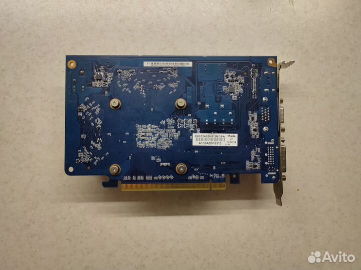 Видеокарта asus engt240/DI/512MD3/A