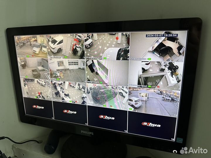 Установка камер видеонаблюдения