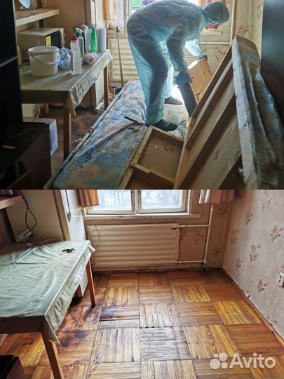 Клининг. Уборка после чп