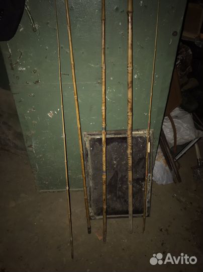 Бамбуковые удочки СССР 2- ух и 3 -колен 2 ух