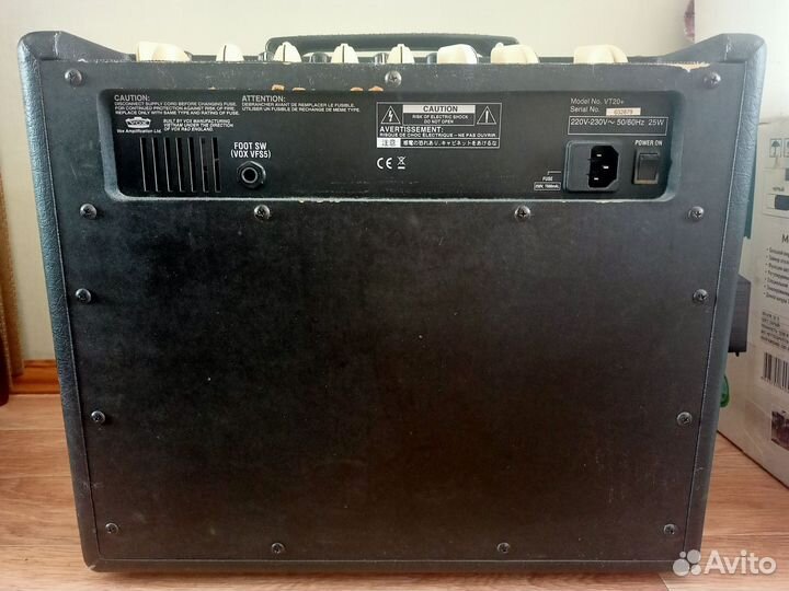 Комбоусилитель VOX VT20+ Valvetronix