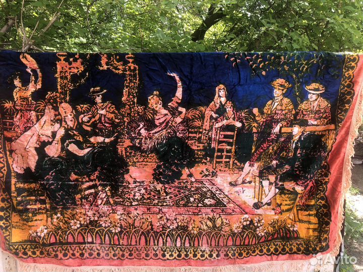 Плюшевый ковер СССР