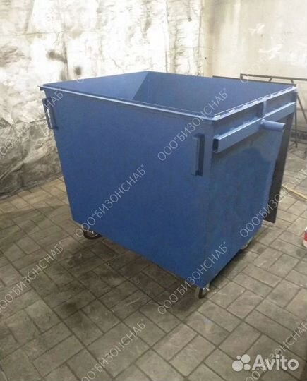 Мусорный евроконтейнер 1,1 м3 Арт 5489