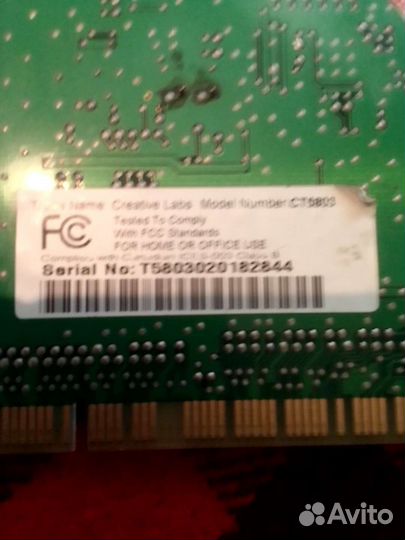 Звуковая карта Creative Labs CT5803