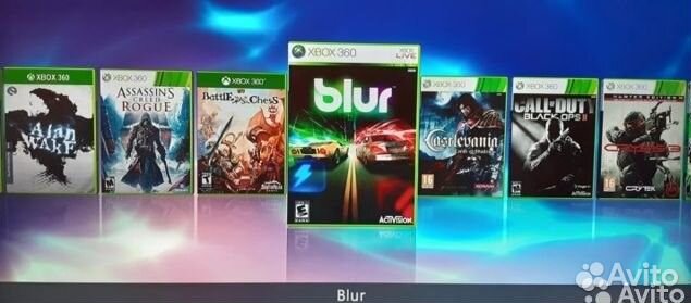 Xbox 360 500GB + Kinect + 62 игры, гарантия 1 год