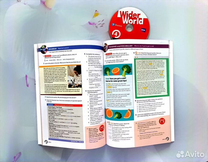 Wider World 4 +CD Новый комплект