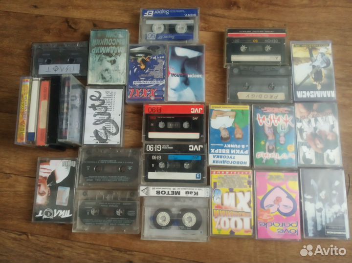 Аудиокассеты разные