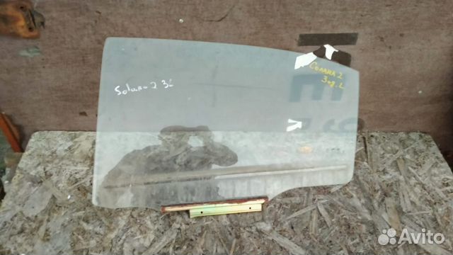 Стекло двери задней левой Lifan Solano 2
