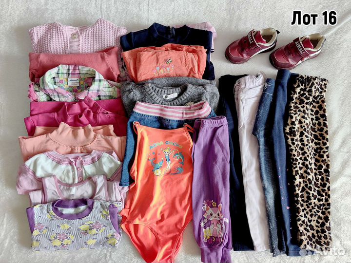 Одежда для девочки пакетом 86 - 110