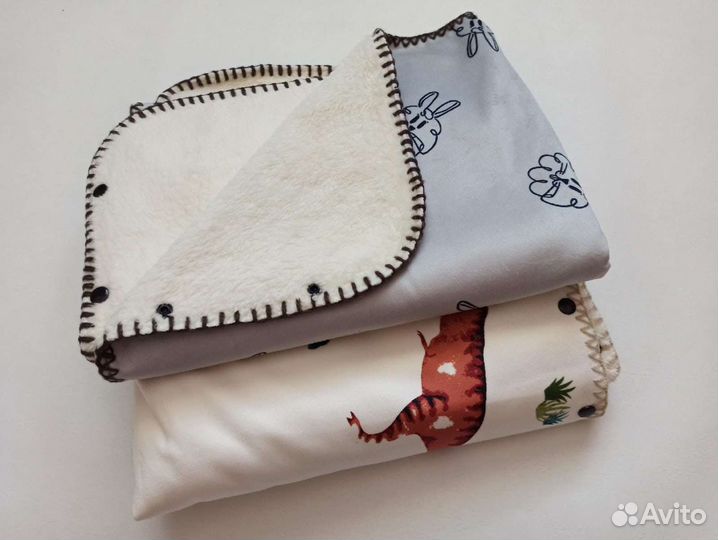 Детские пледы с мехом