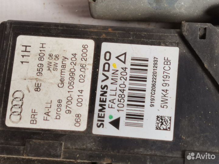 Моторчик стеклоподъемника Audi A4 B7 (2004—2009)