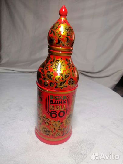 Сувенирный футляр для бутылки