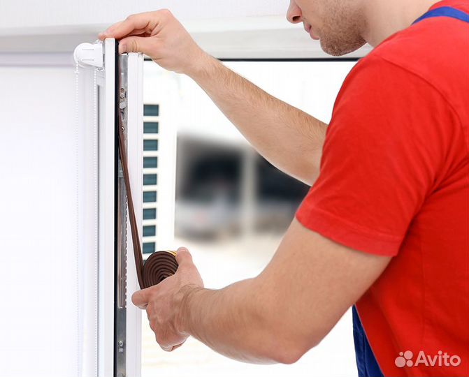 Регулировка окон и замена уплотнителя