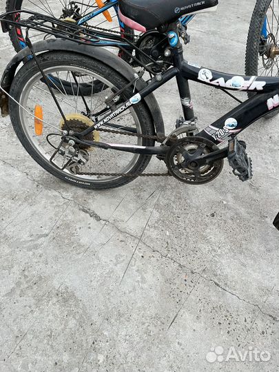 Велосипед черный