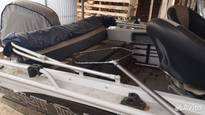 Лодка Беркут M-DC с мотором Хонда 90л.с. + прицеп