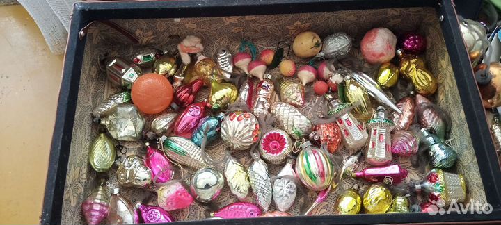 Елочные игрушки СССР