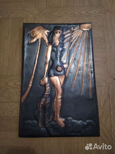 Чеканка медная СССР