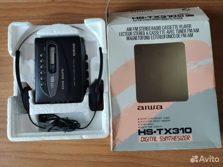 Кассетный плеер aiwa HS-TX310