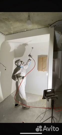 Покраска стен и потолков и дорожных пешеходов