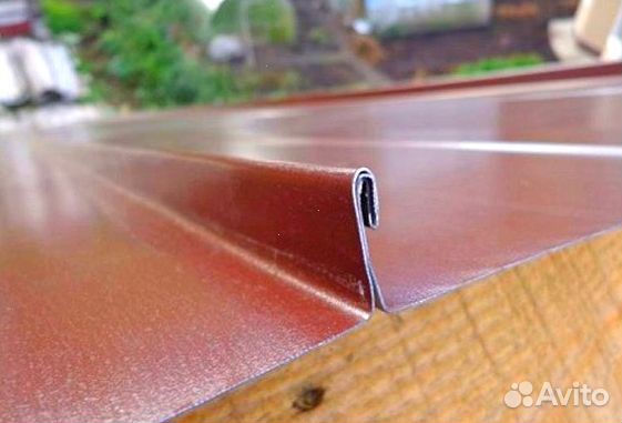 Фальцевая кровля, Кликфальц, Двойной стоячий фальц