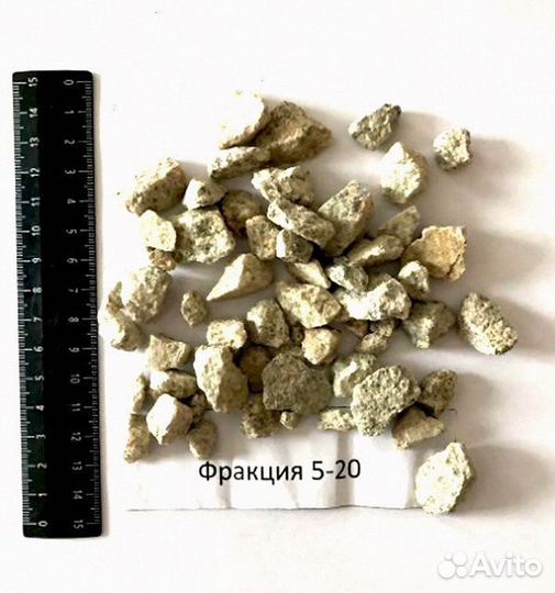 Щебень известняковый 25 тонн