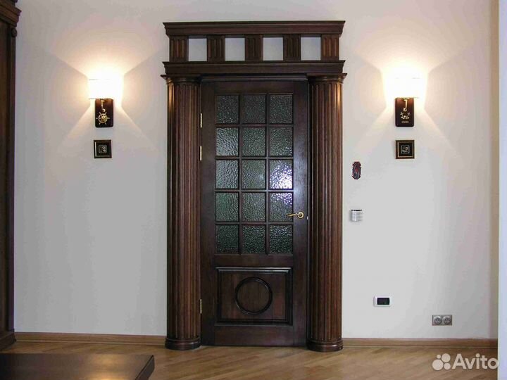 Двери межкомнатные двойные