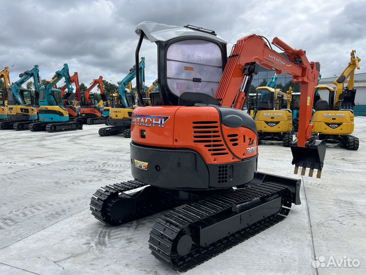 Мини-экскаватор Hitachi ZX30UR, 2016