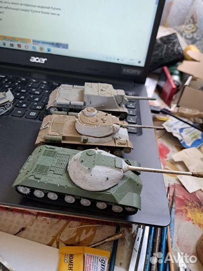 Модели танков танки Второй Мировой войны 1/72