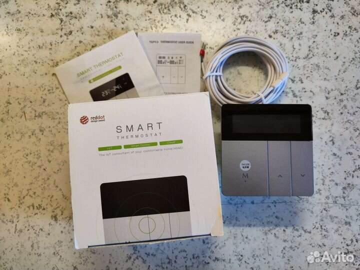 Умный терморегулятор для пола xiaomi