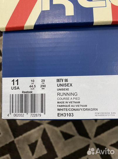 Кроссовки Reebok оригинал