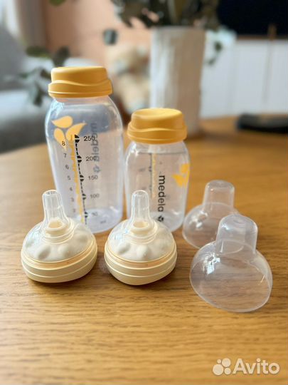Бутылочки для кормления Medela и SMART соска Calma