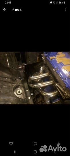 Выпускной коллектор 4-2-1 паук ваз классика 16v