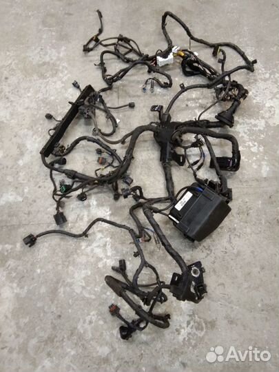 Блок предохранителей с проводкой Хендай Солярис