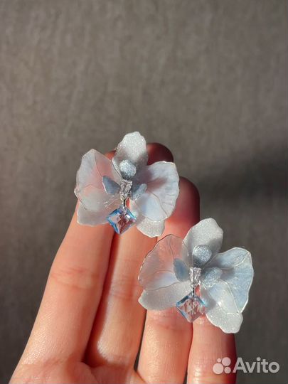 Серьги ручная работа