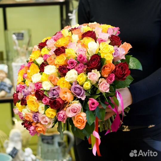 Розы / Розы с доставкой / 101 роза / Букет роз