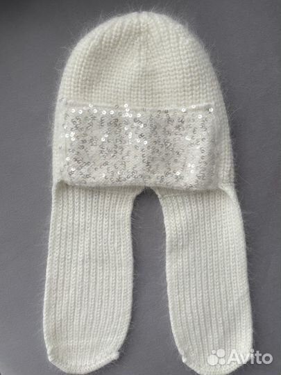 Шапка ушанка женская