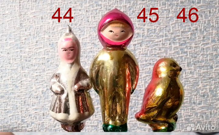 Елочные игрушки СССР